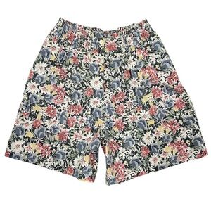 Vintage 90’s 80’s Flora Paperbag Shorts L Cottage Granny